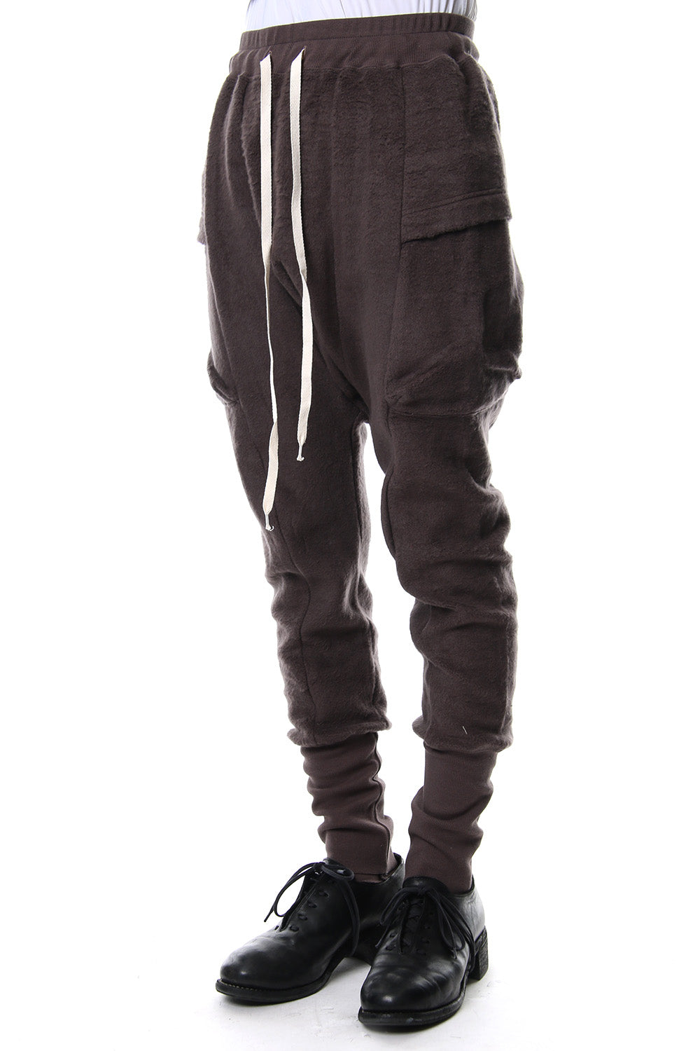 Brushed Fleece Pants Gray