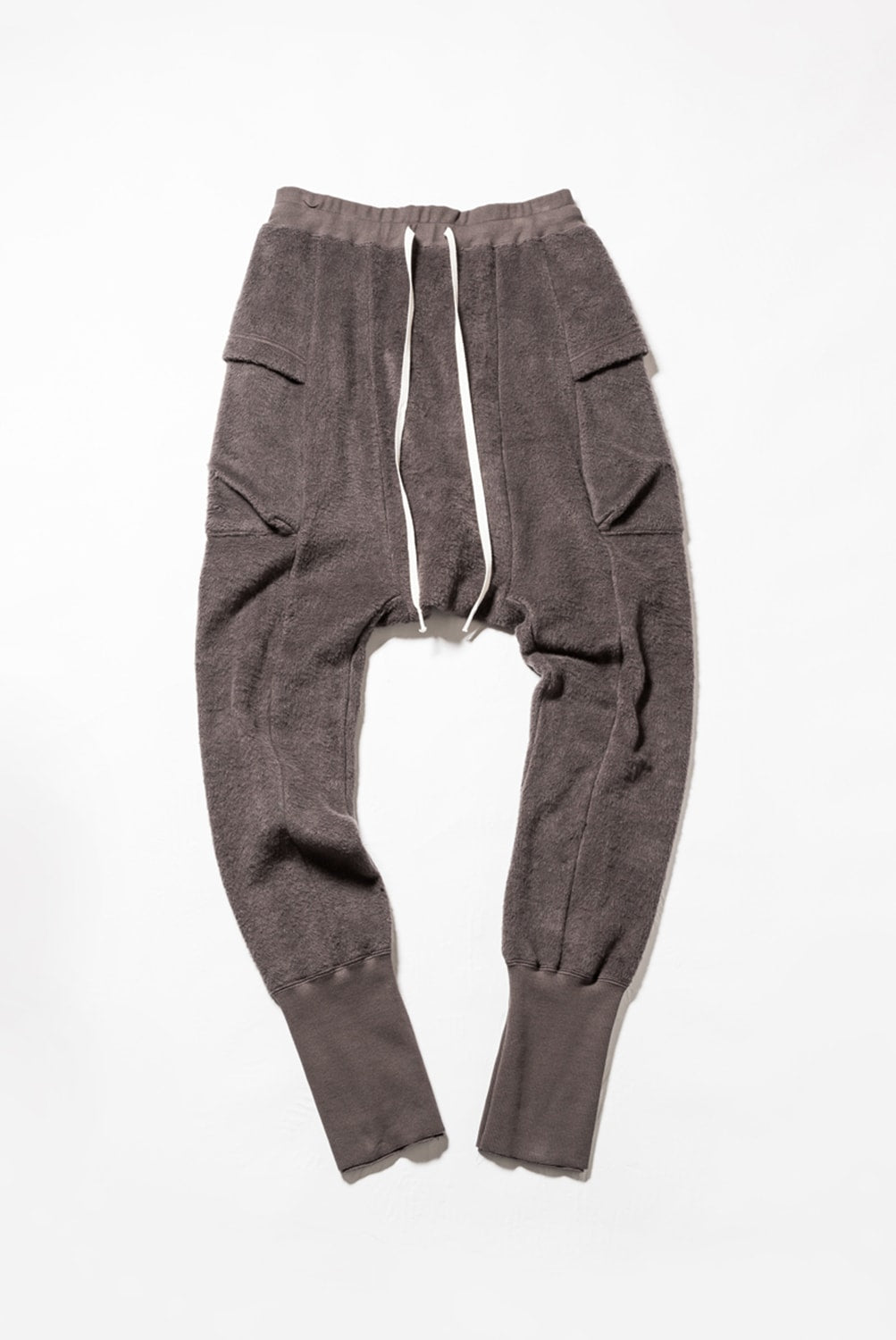 Brushed Fleece Pants Gray