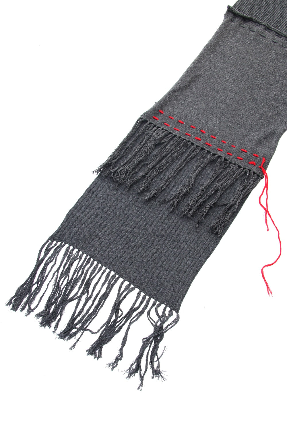 Patchwork Scarf Gray