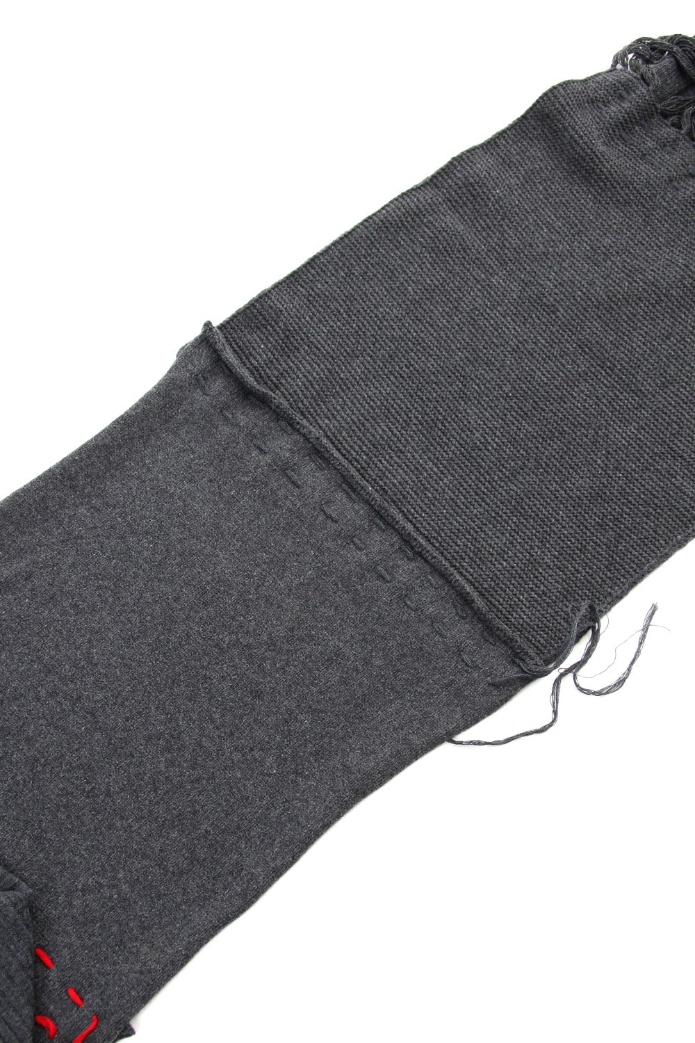 Patchwork Scarf Gray