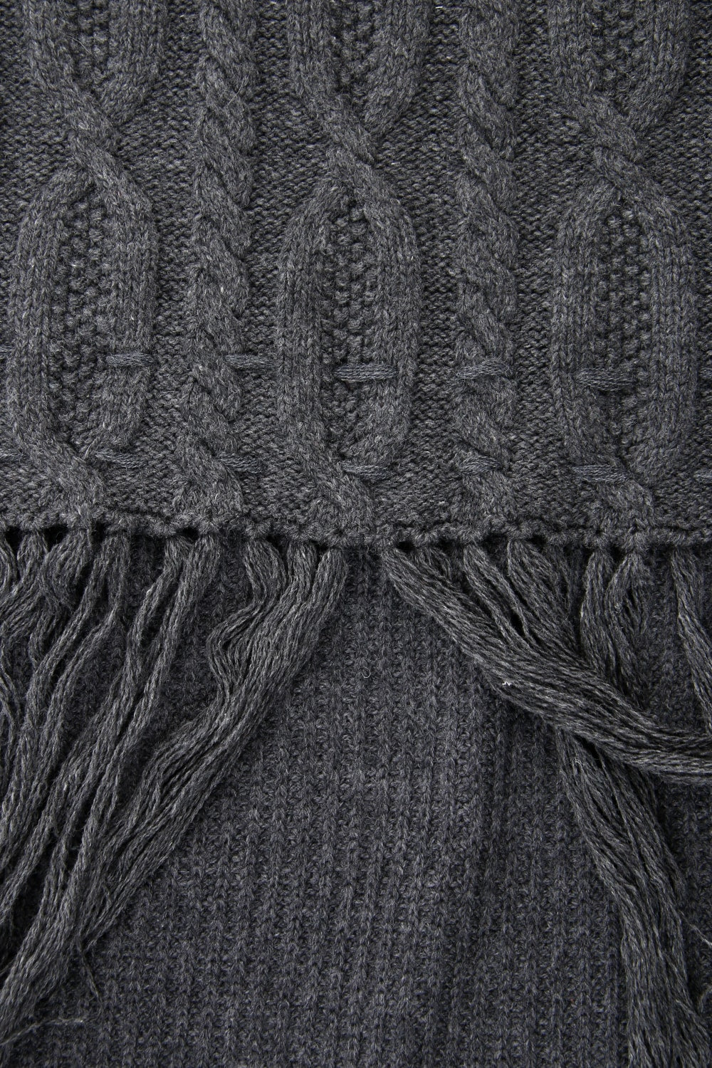 Patchwork Scarf Gray