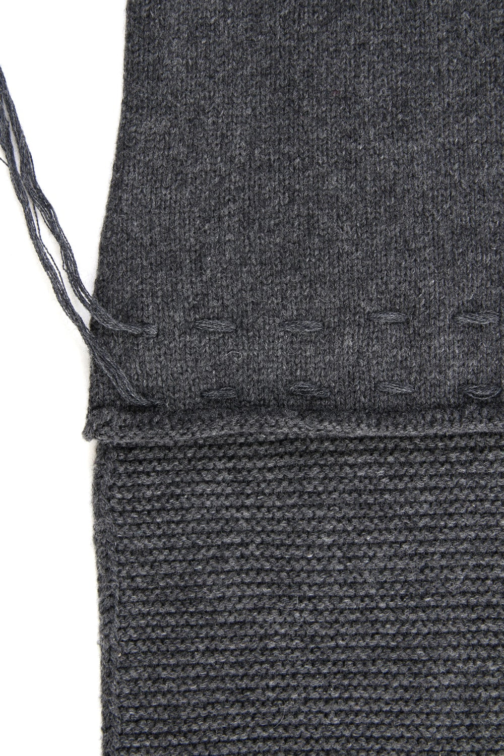 Patchwork Scarf Gray