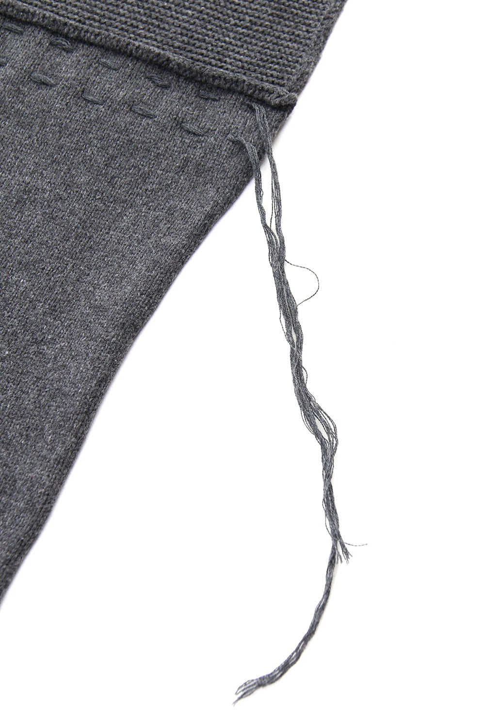 Patchwork Scarf Gray