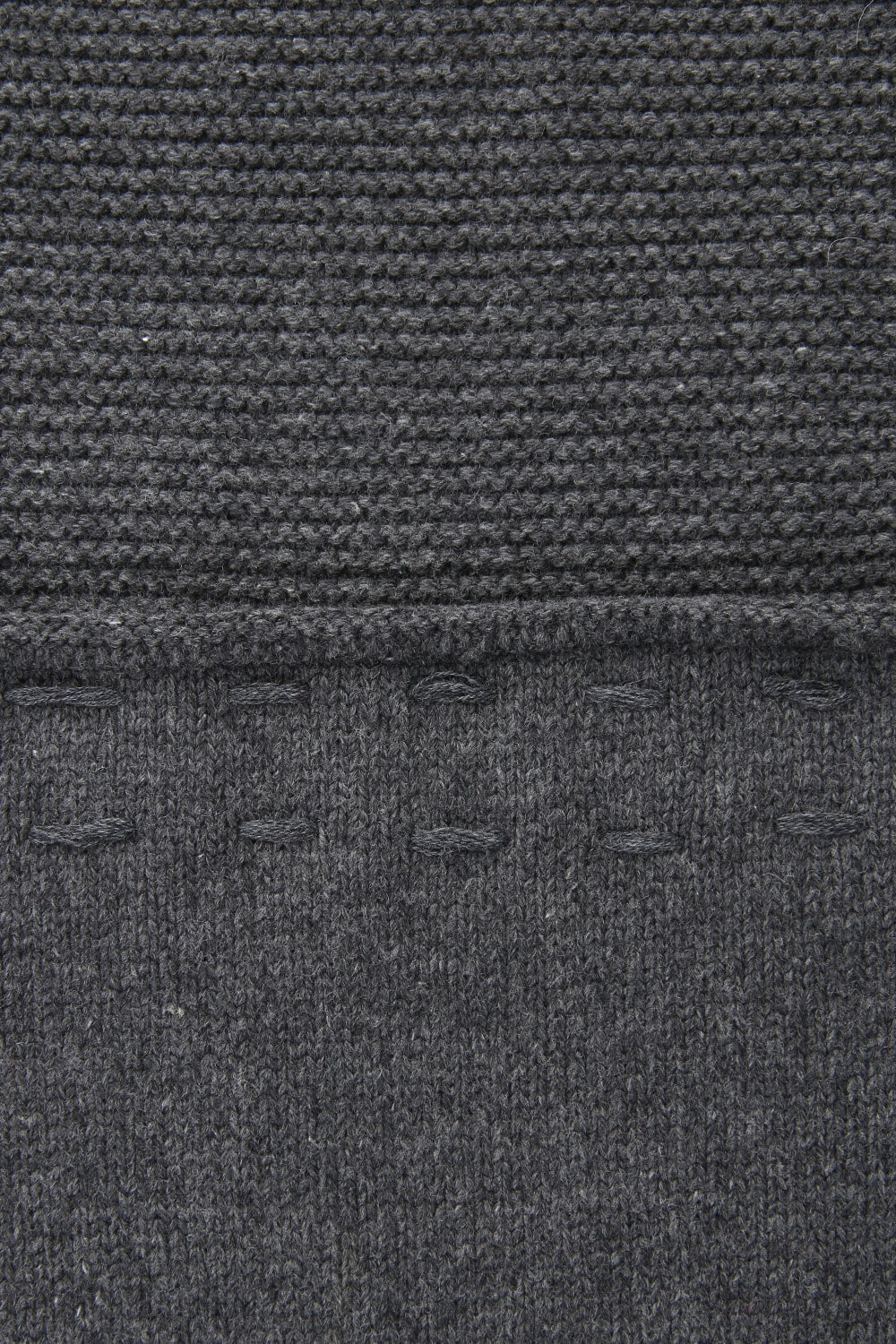 Patchwork Scarf Gray