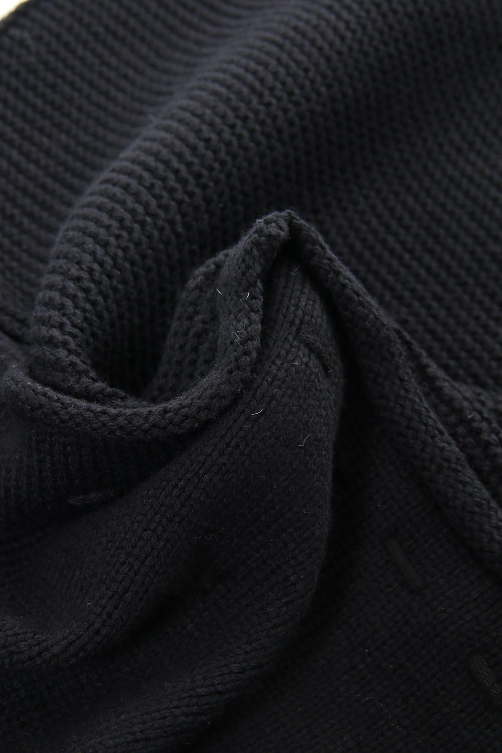 Patchwork Scarf Black