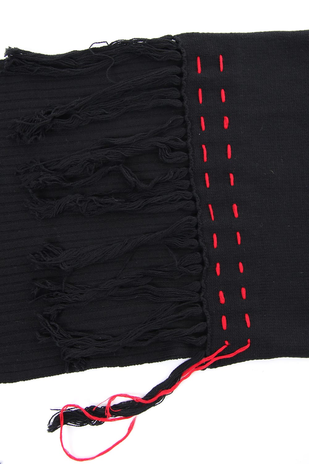 Patchwork Scarf Black