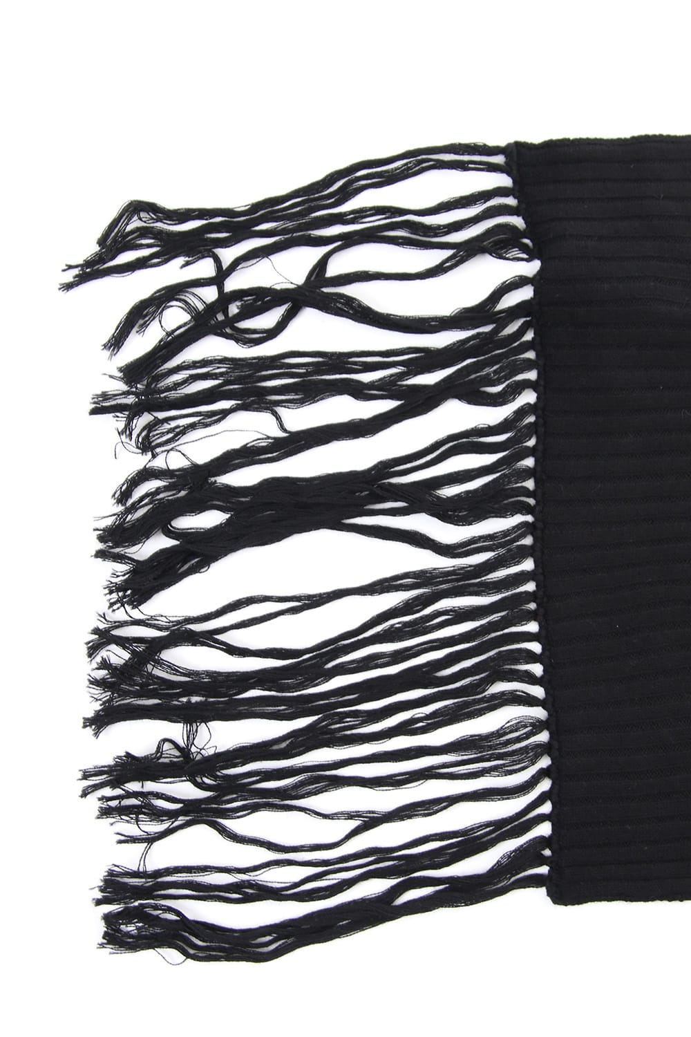 Patchwork Scarf Black