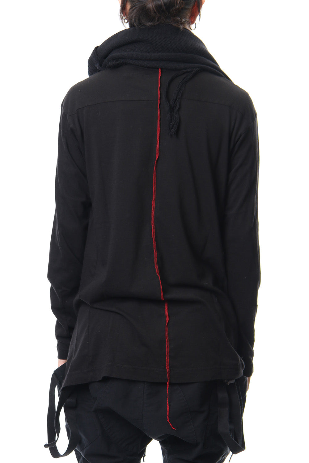 Patchwork Scarf Black