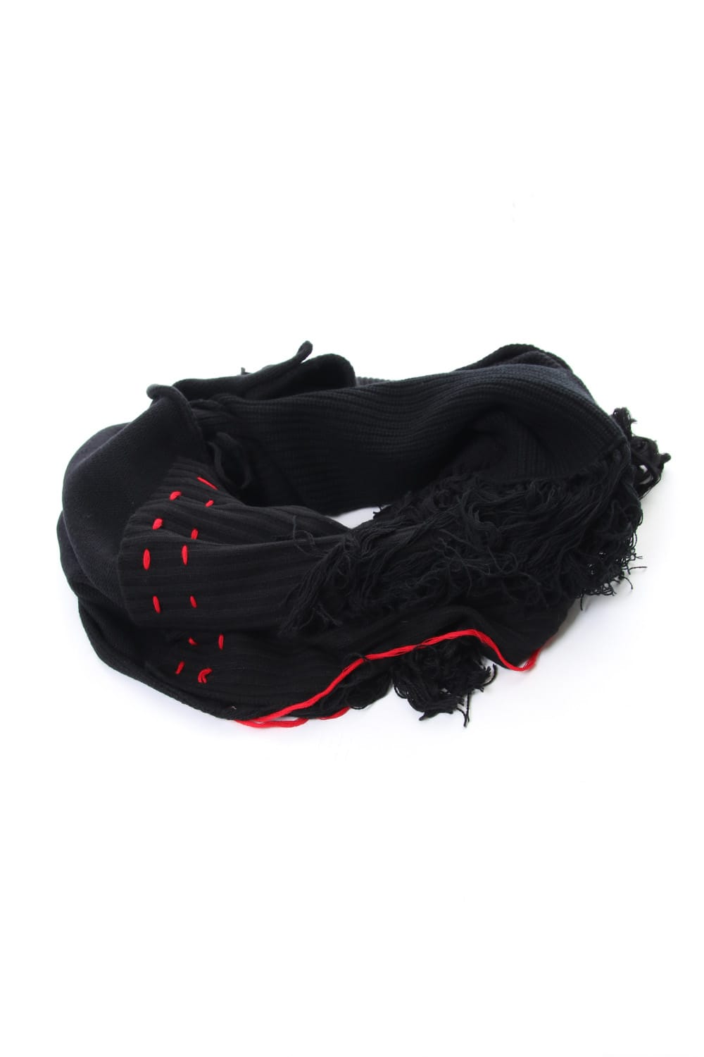Patchwork Scarf Black