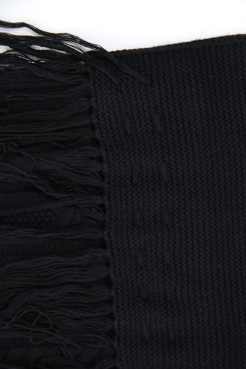 Patchwork Scarf Black