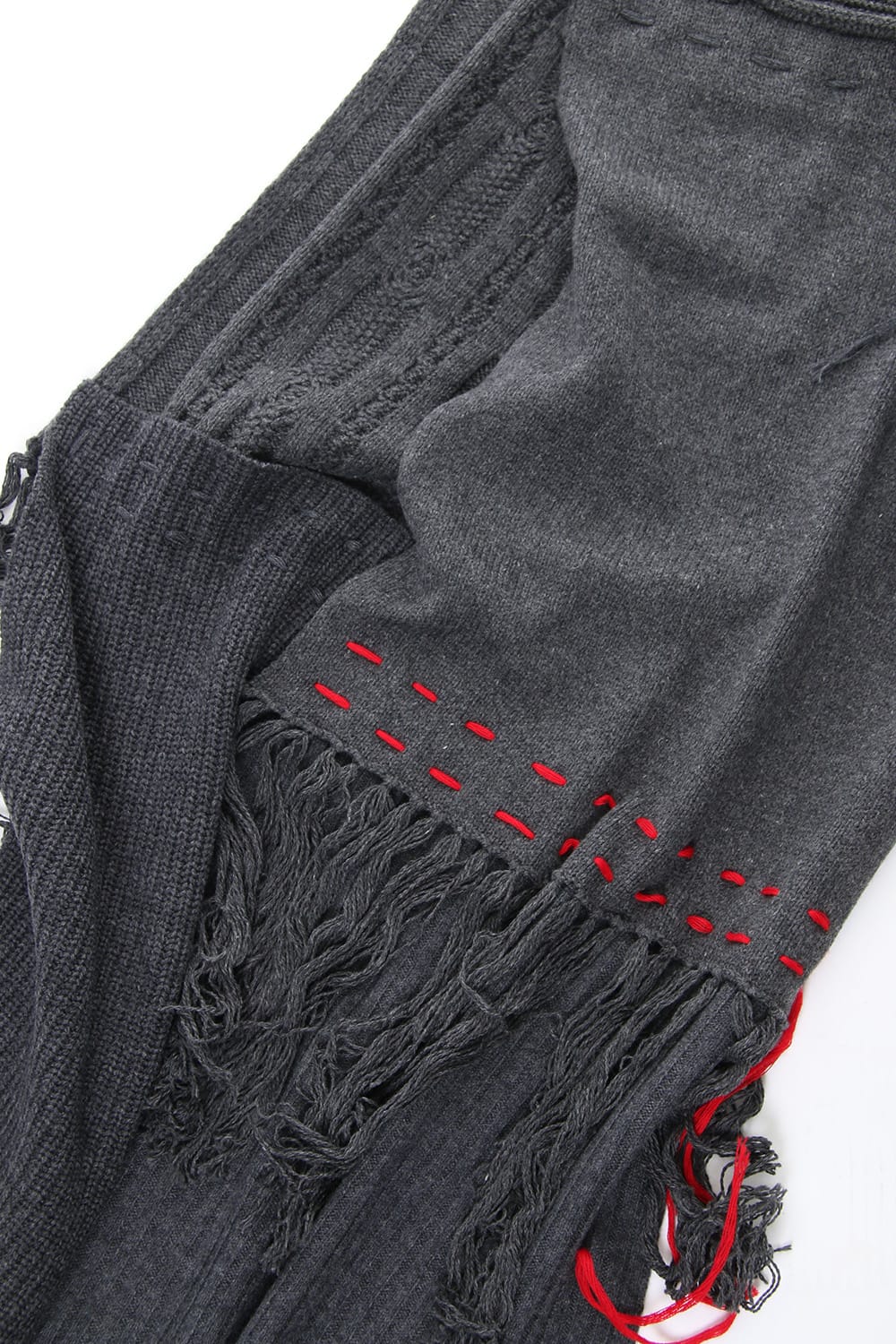 Patchwork Scarf Black