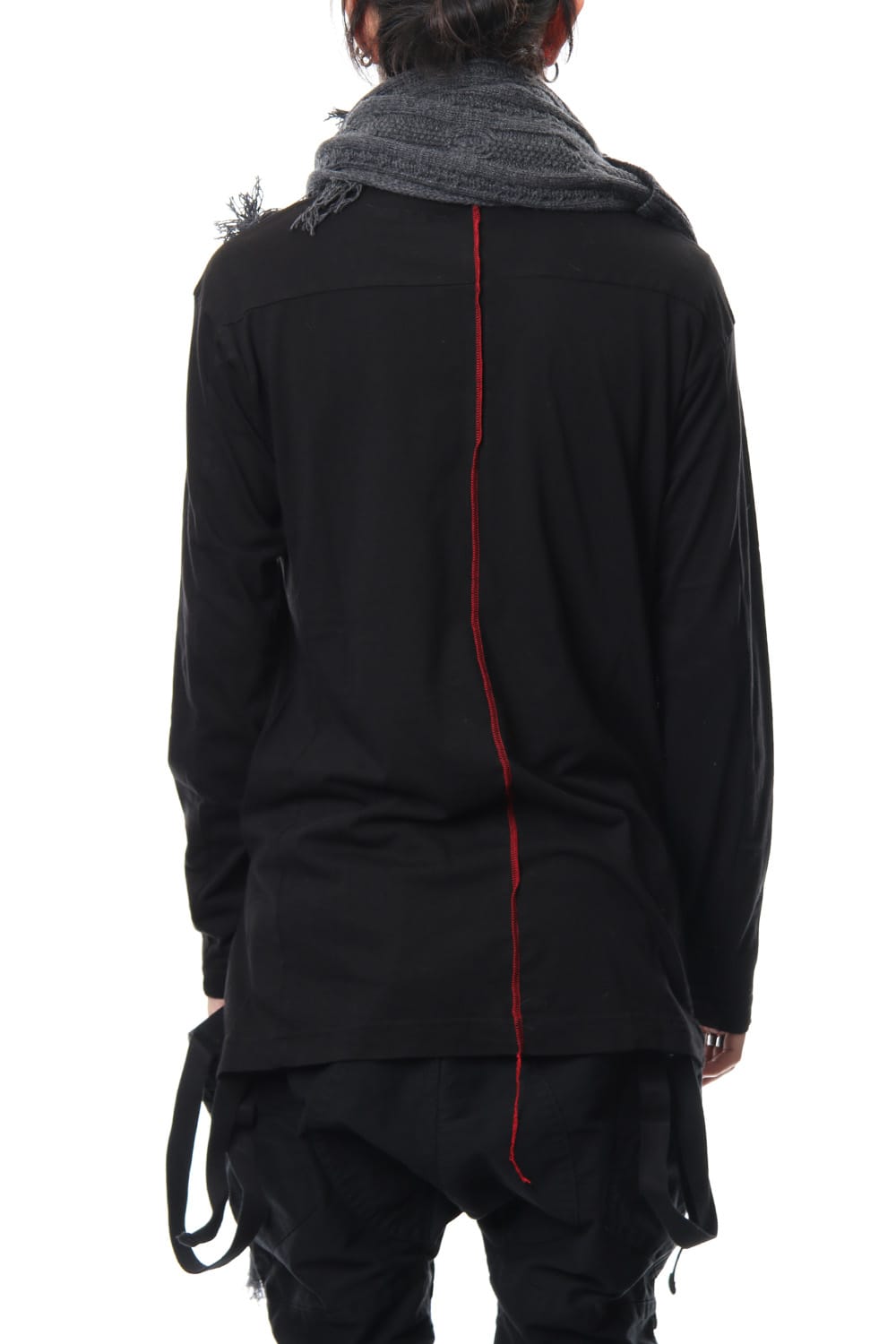 Patchwork Scarf Black