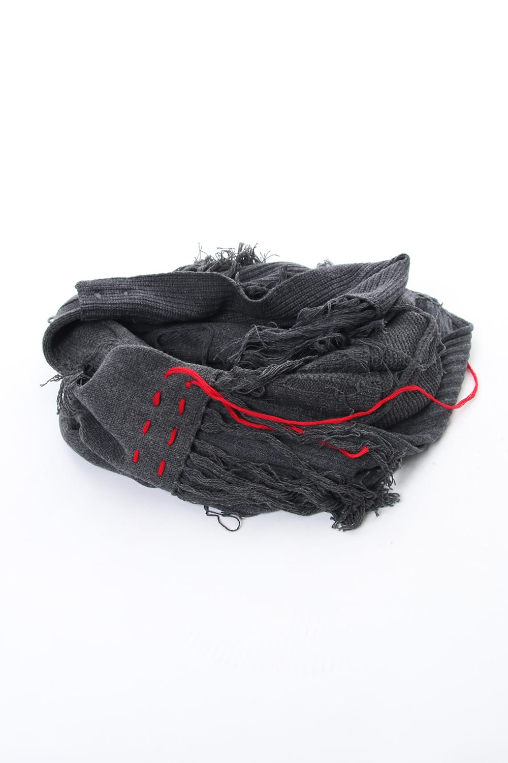 Patchwork Scarf Black