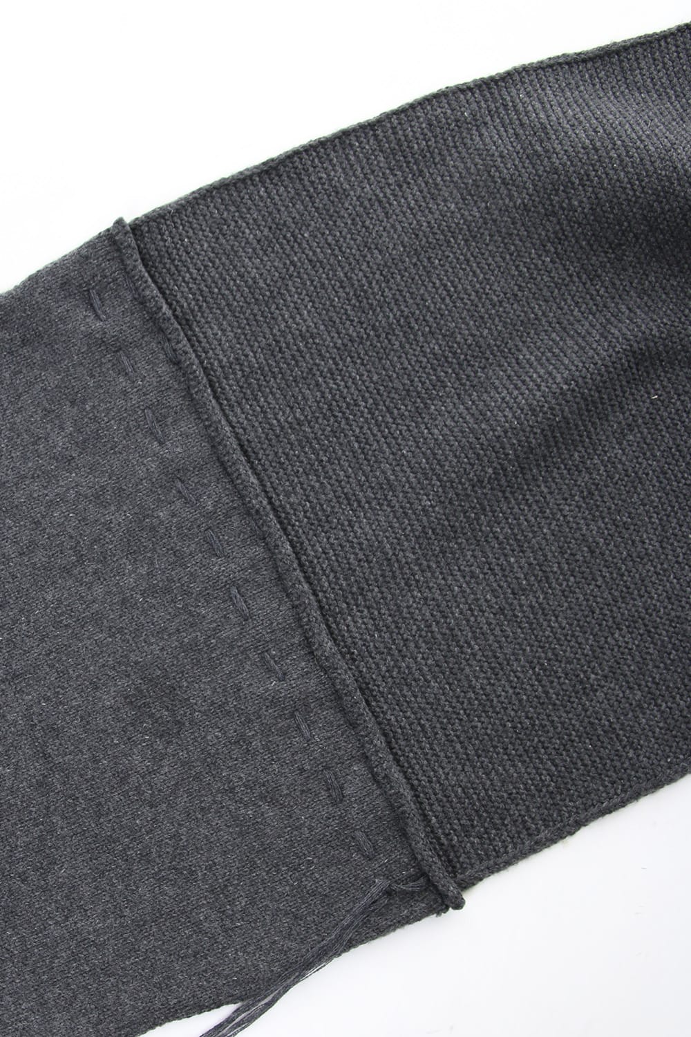 Patchwork Scarf Black