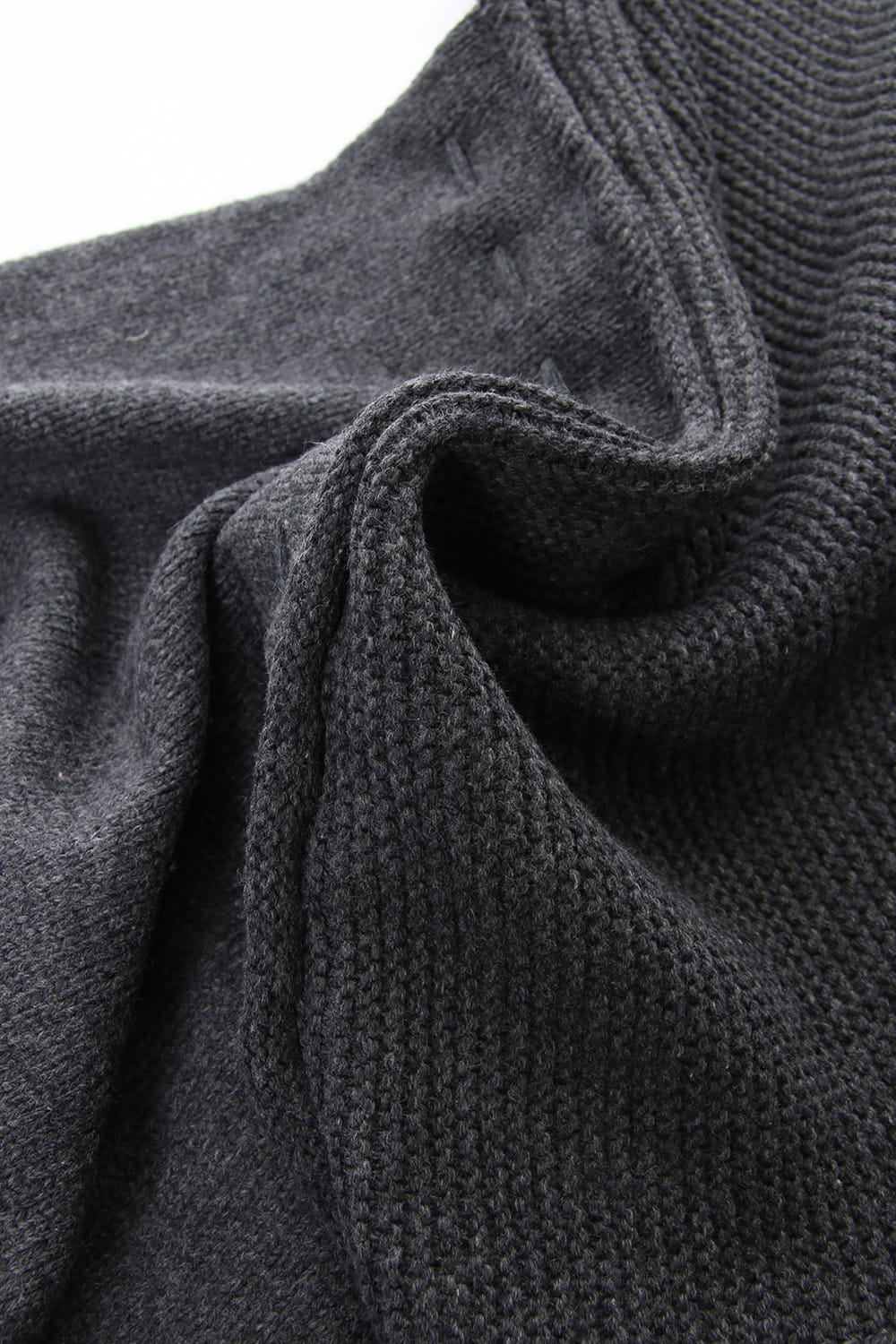 Patchwork Scarf Black