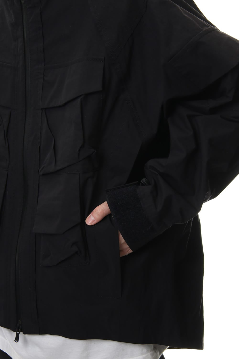 Dolman sleeve mountain parka