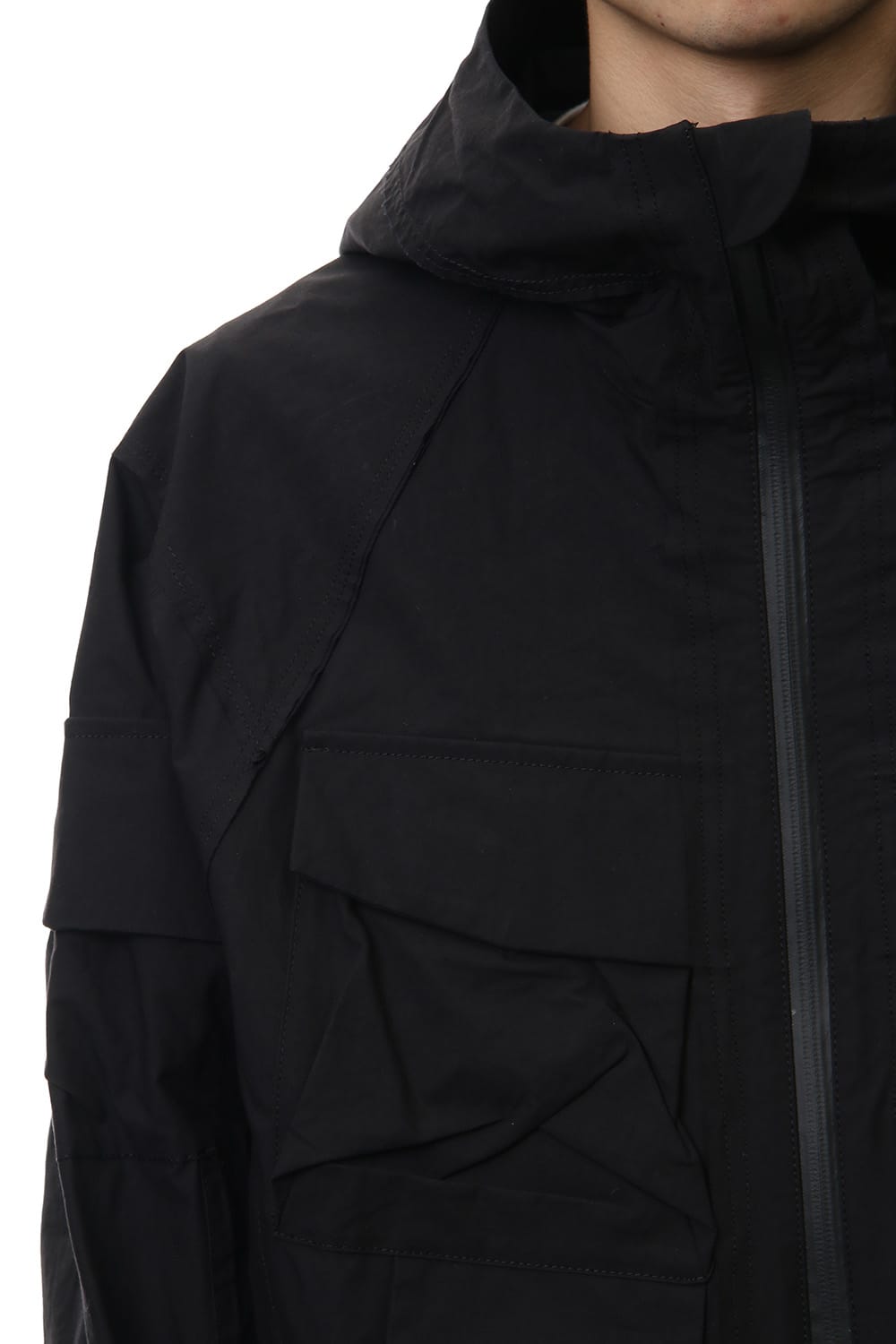 Dolman sleeve mountain parka