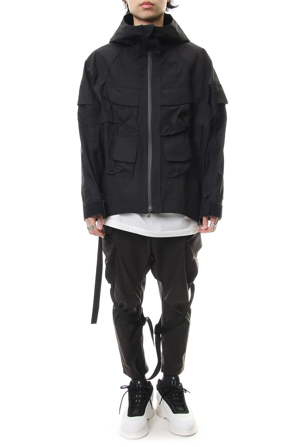 Dolman sleeve mountain parka