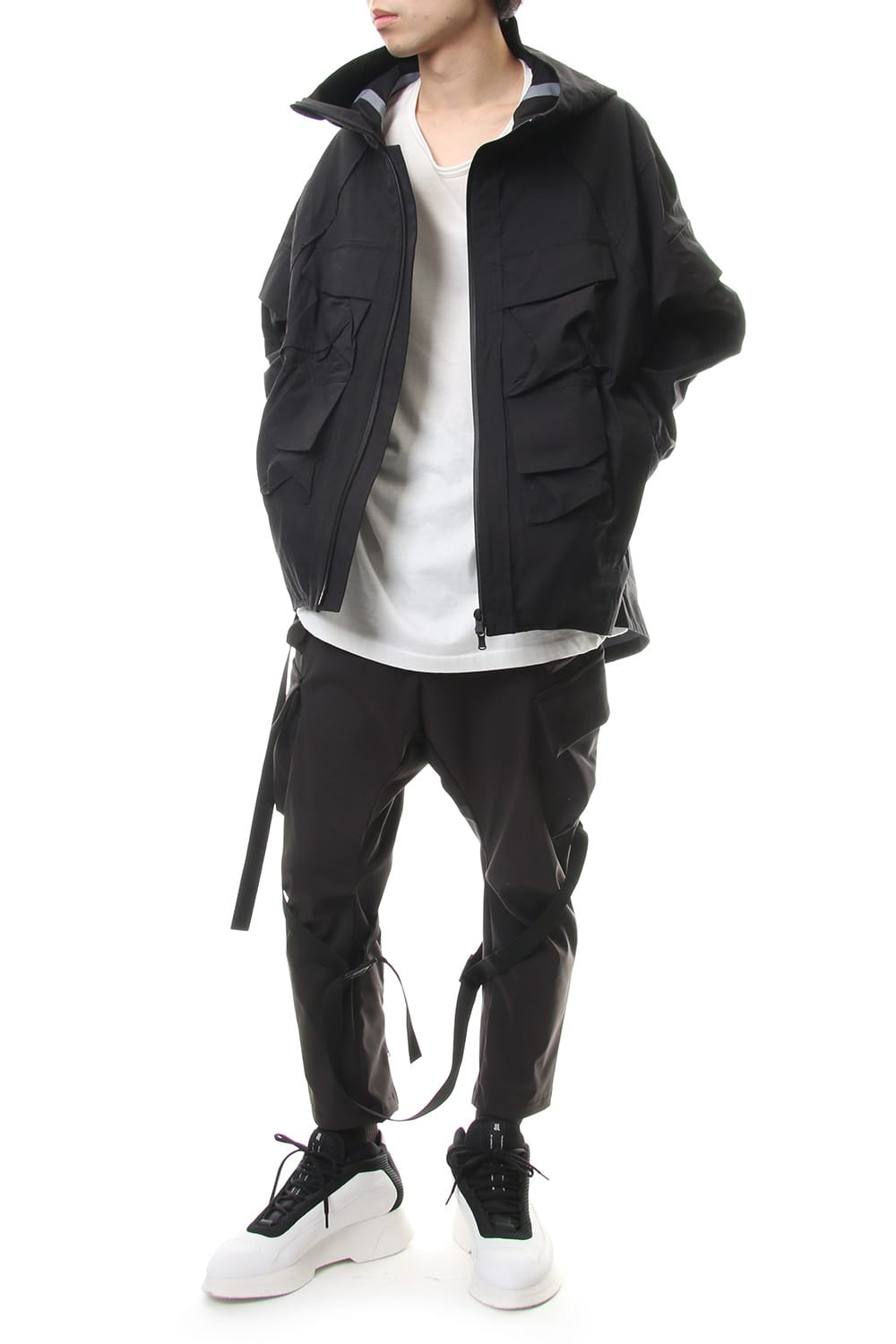 Dolman sleeve mountain parka