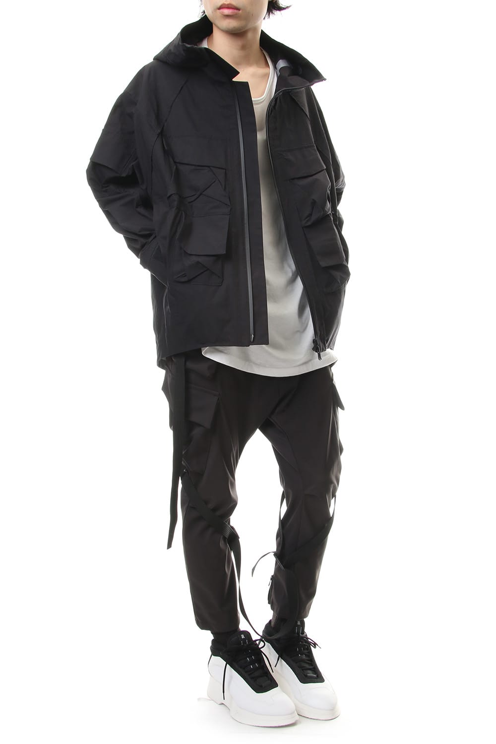 Dolman sleeve mountain parka