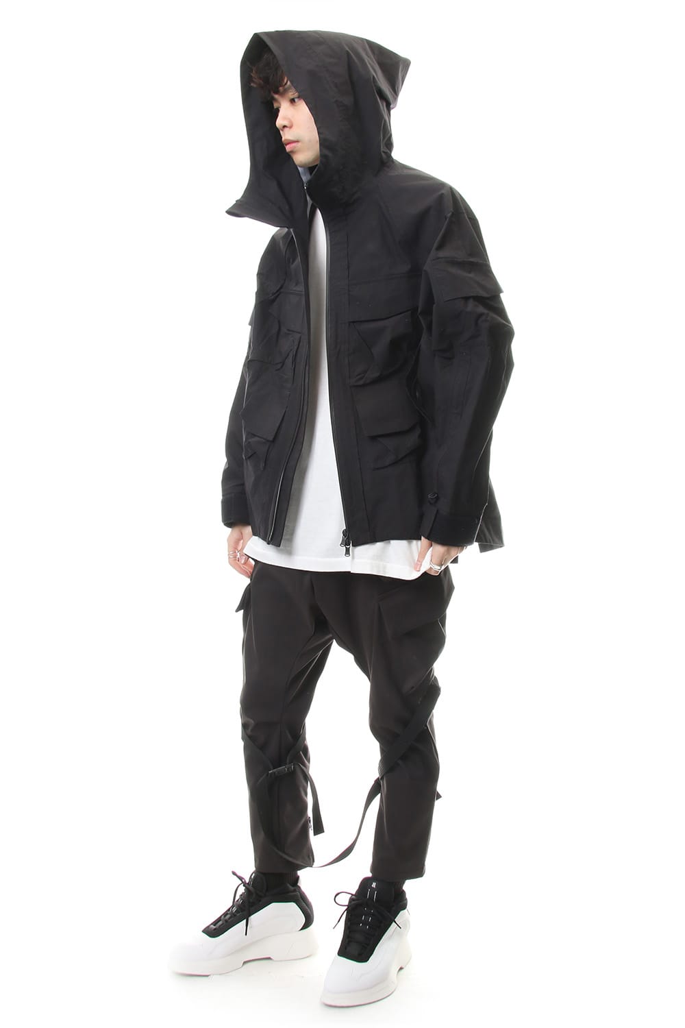 Dolman sleeve mountain parka