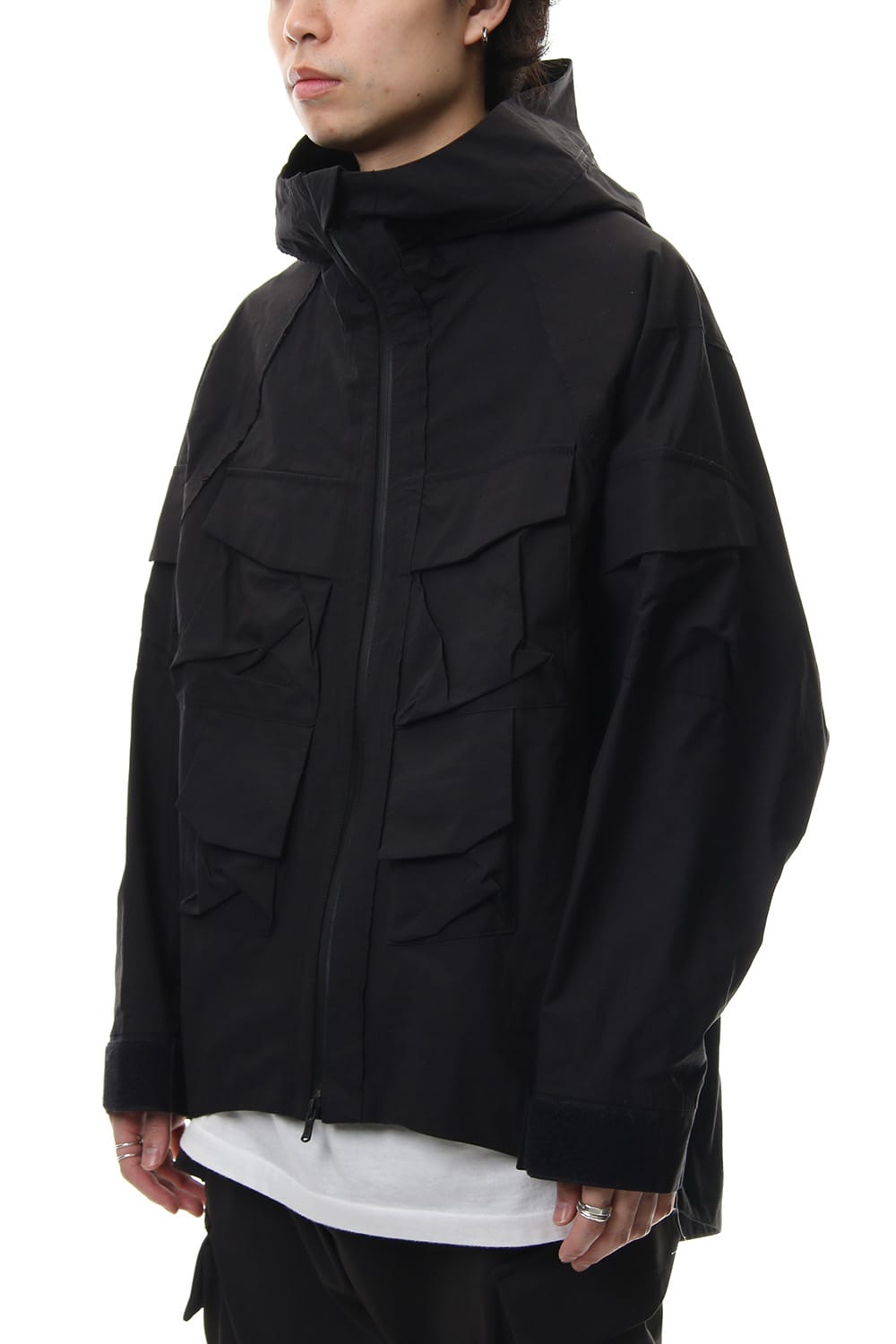 Dolman sleeve mountain parka