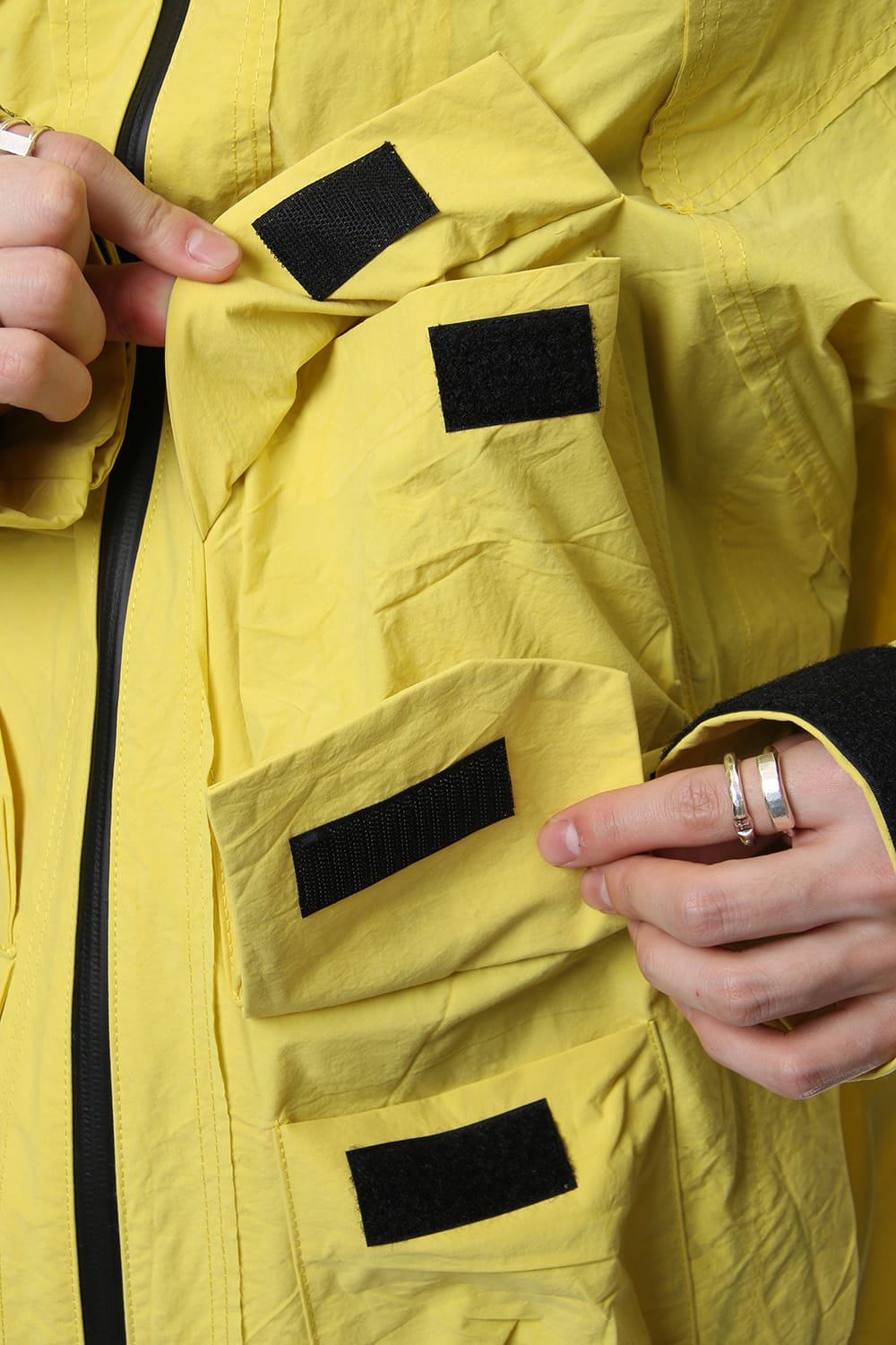 Dolman sleeve mountain parka