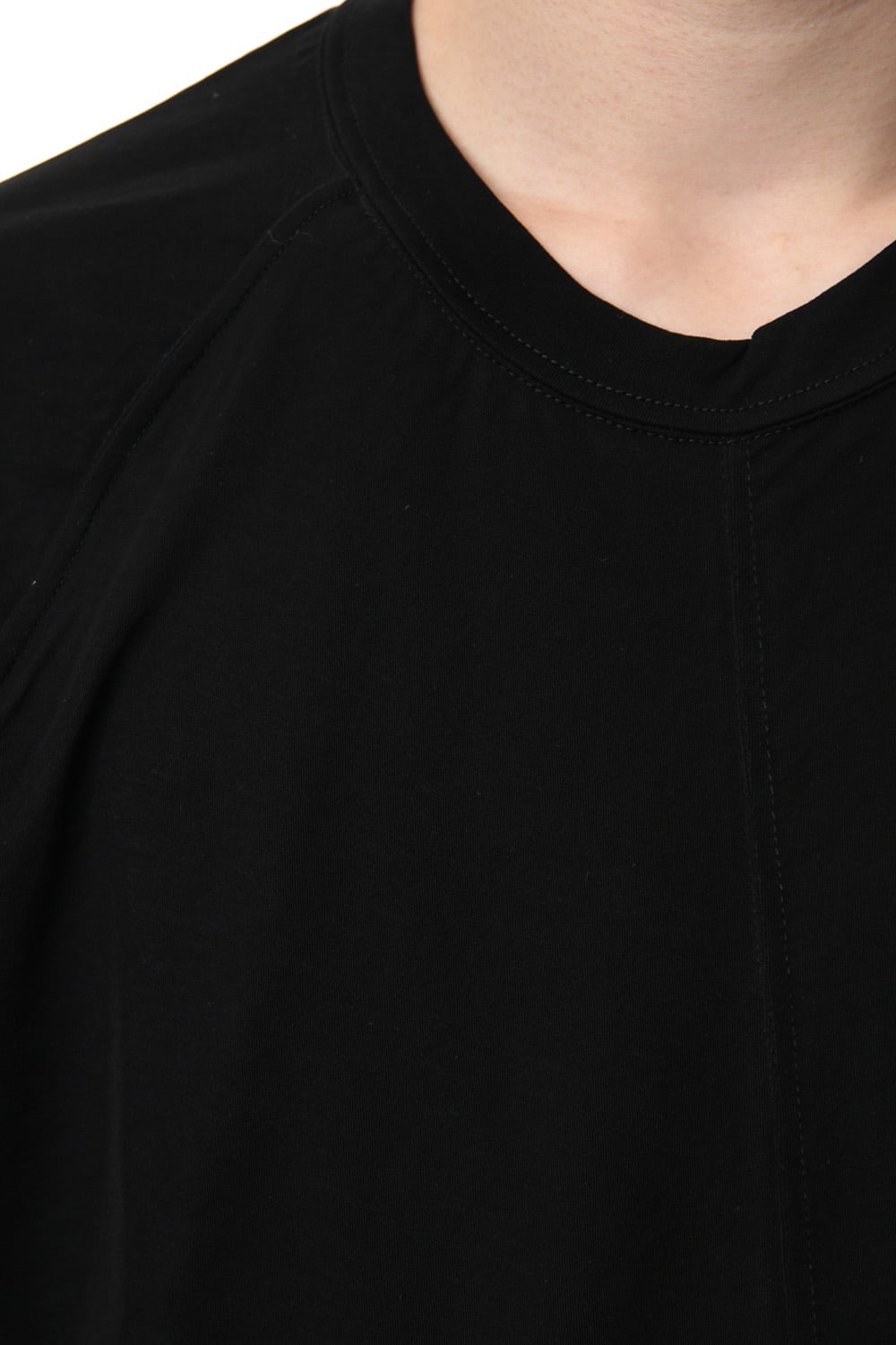 Strong textured T-shirt Black