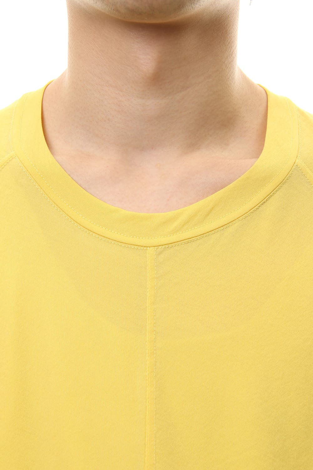 Strong textured T-shirt Yellow