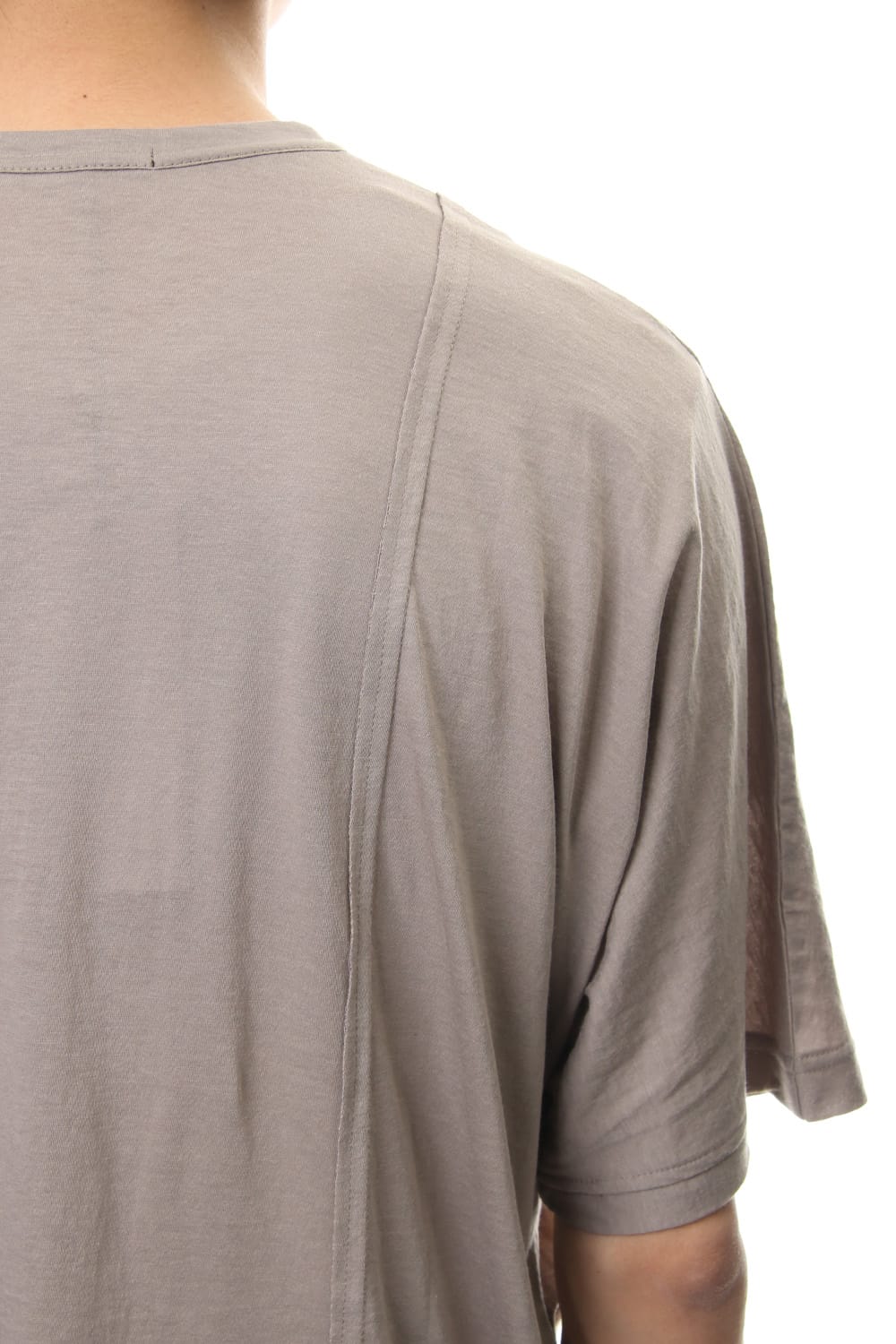 Cotton silk big T-shirt G.Beige