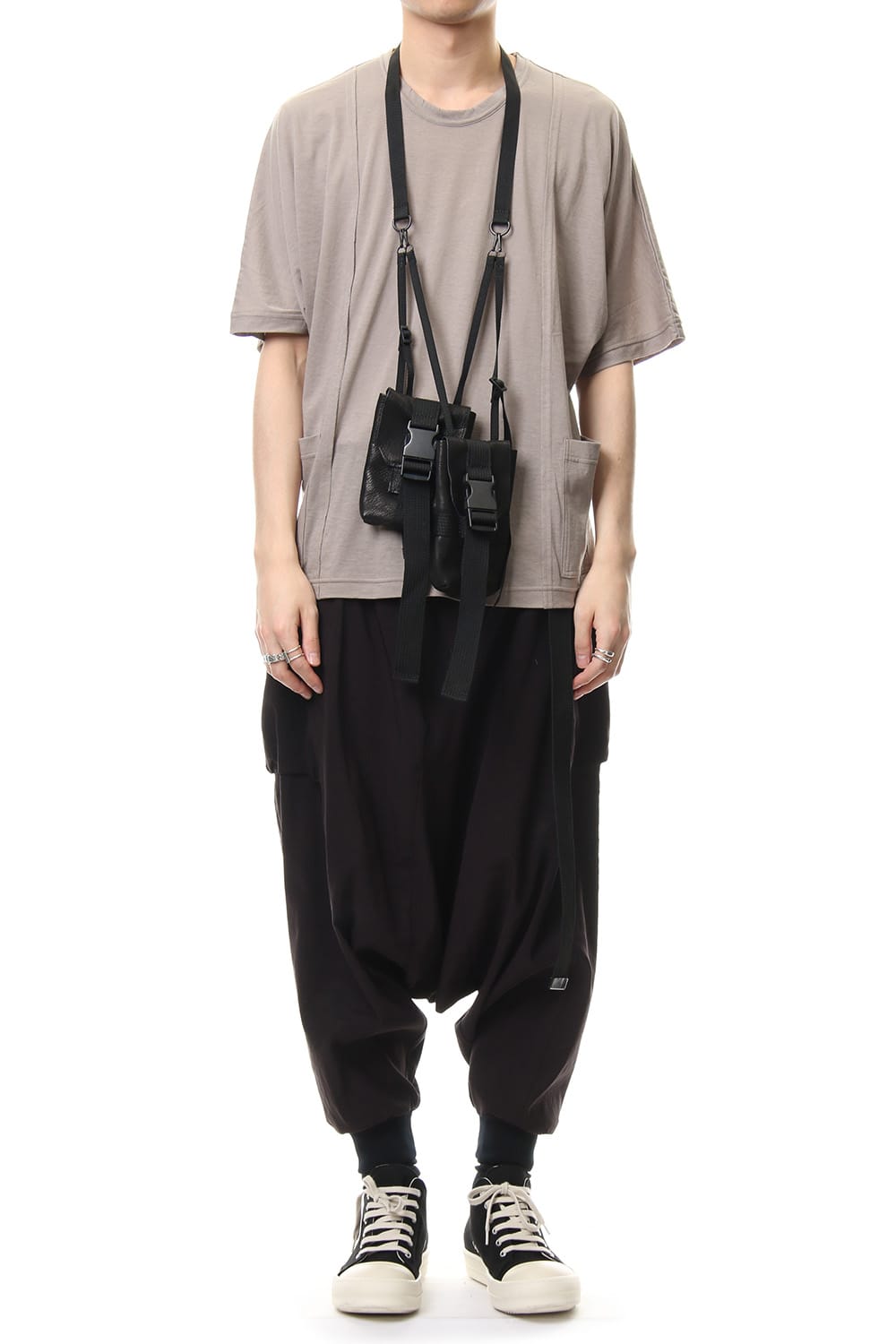 Neck Pouch (Double) Black