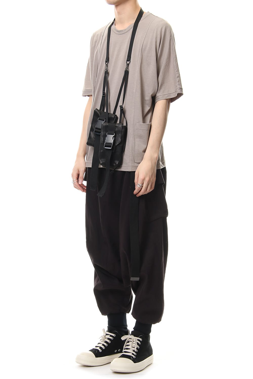 Neck Pouch (Double) Black