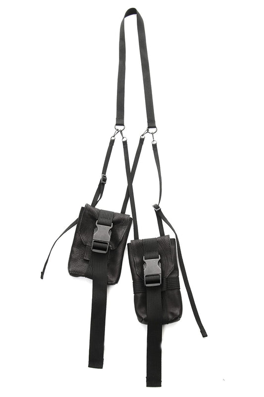Neck Pouch (Double) Black