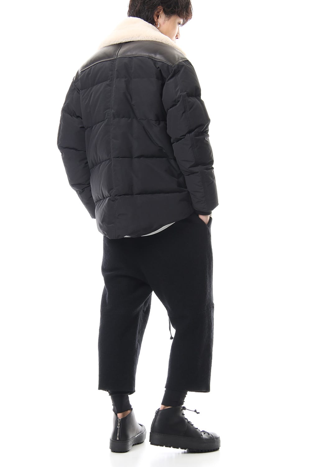Mouton Nylon Down Jacket