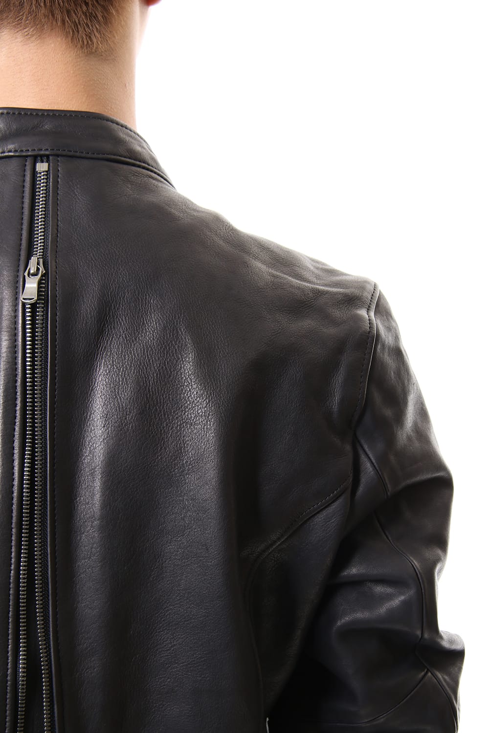 Calf Single Biker Jacket 