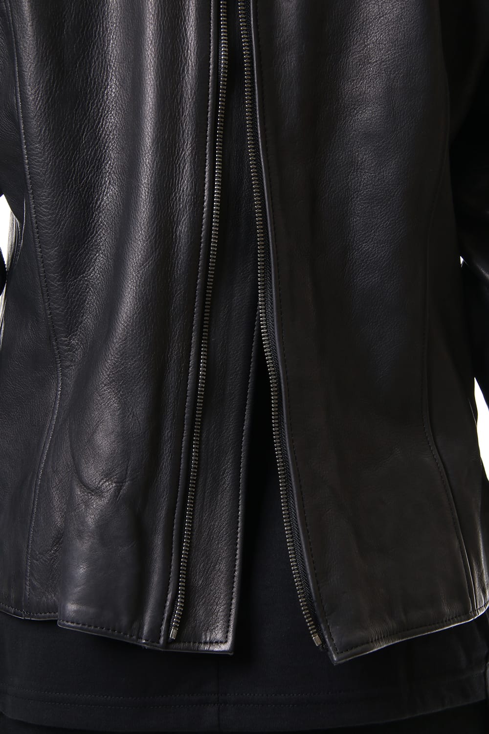 Calf Single Biker Jacket 