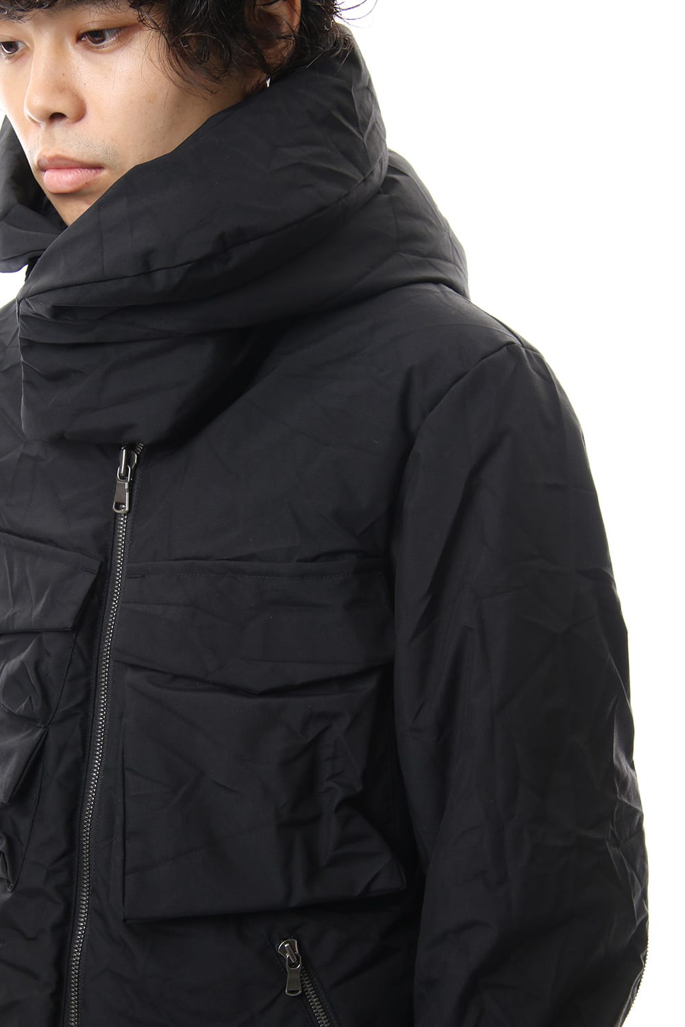 3layer Wrinkled Down Jacket