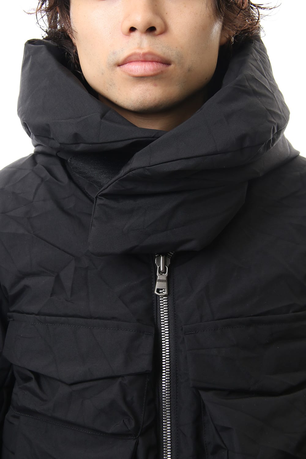 3layer Wrinkled Down Jacket