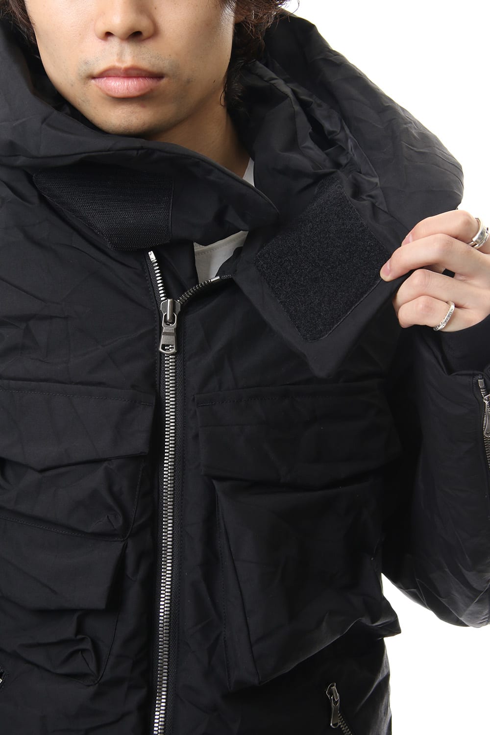 3layer Wrinkled Down Jacket