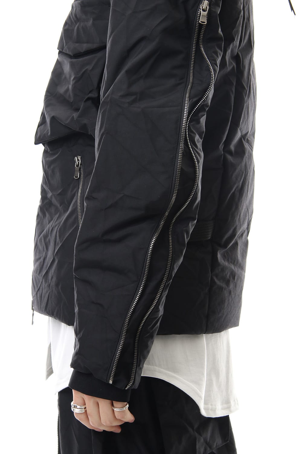 3layer Wrinkled Down Jacket