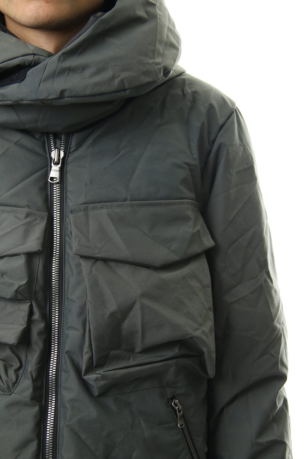 3layer Wrinkled Down Jacket