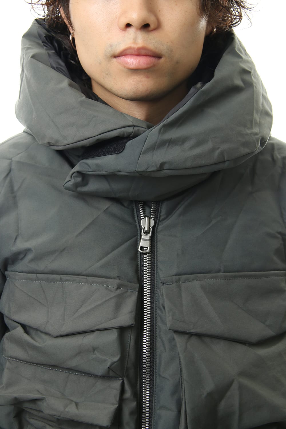 3layer Wrinkled Down Jacket