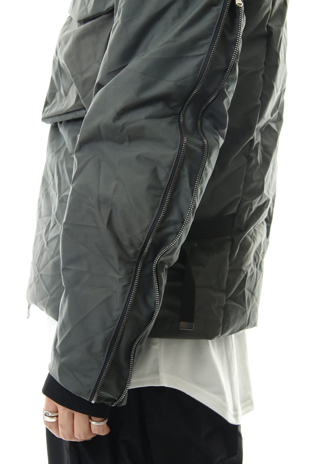 3layer Wrinkled Down Jacket