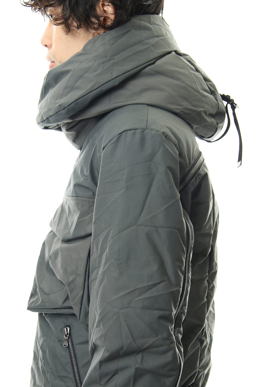 3layer Wrinkled Down Jacket