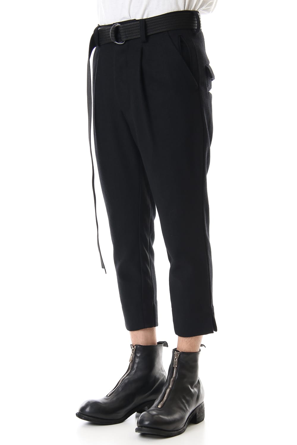 Melton Cropped Pants