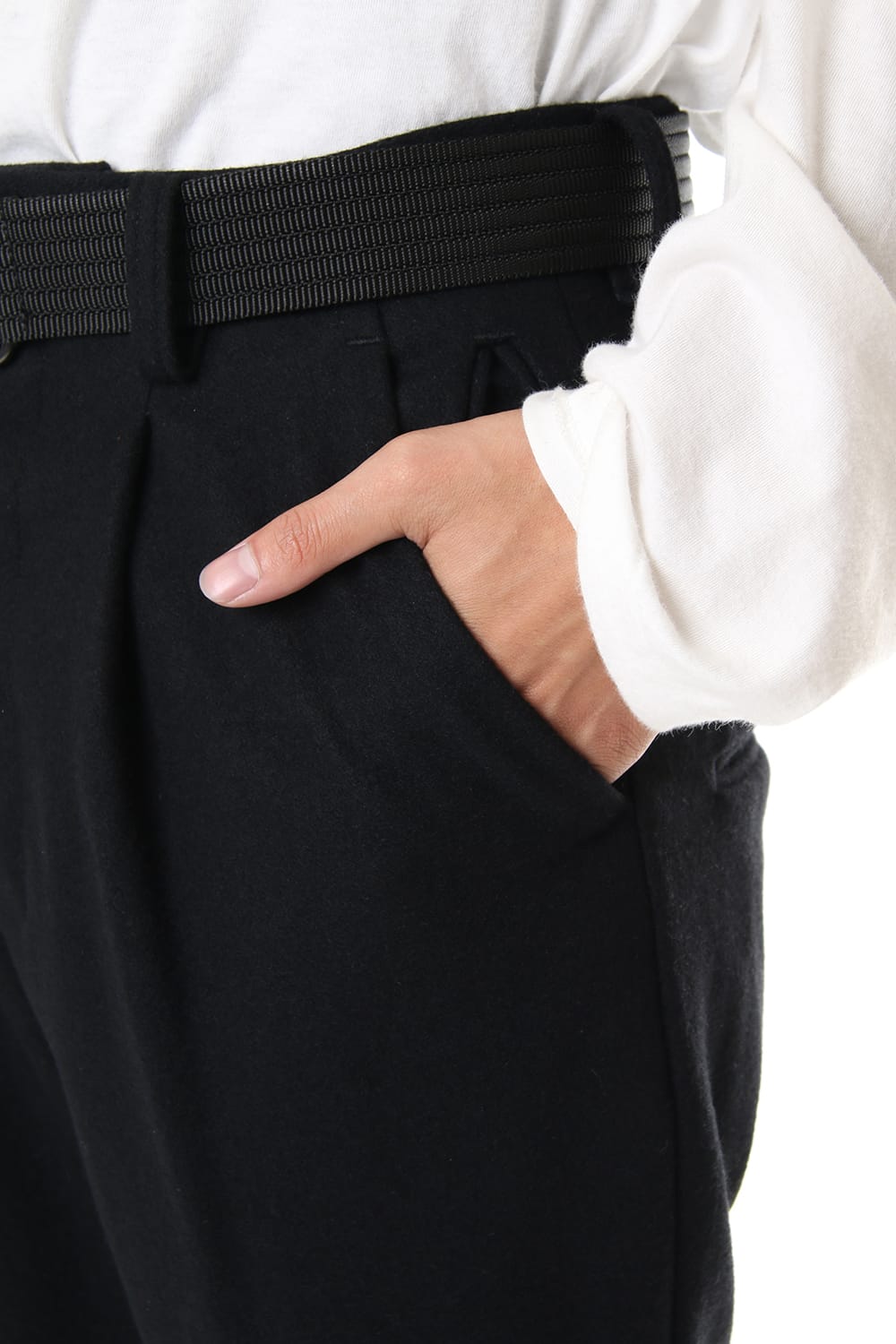 Melton Cropped Pants