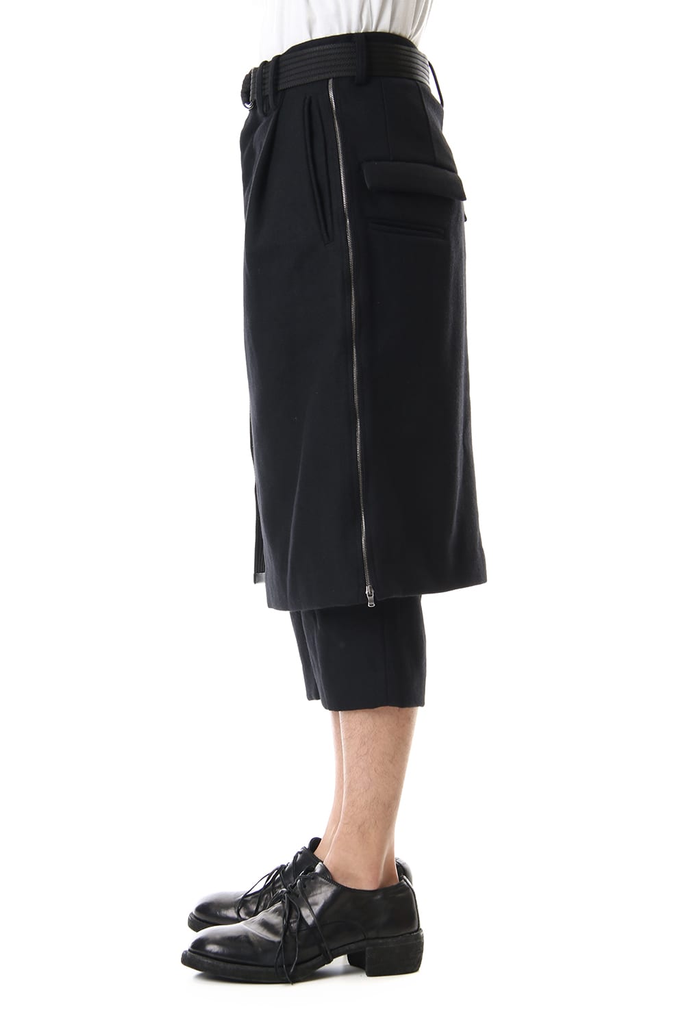 メルトン スカート パンツ