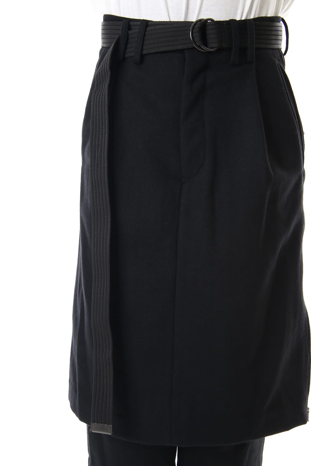 メルトン スカート パンツ