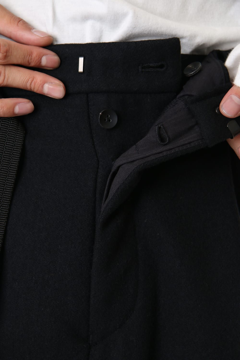 メルトン スカート パンツ