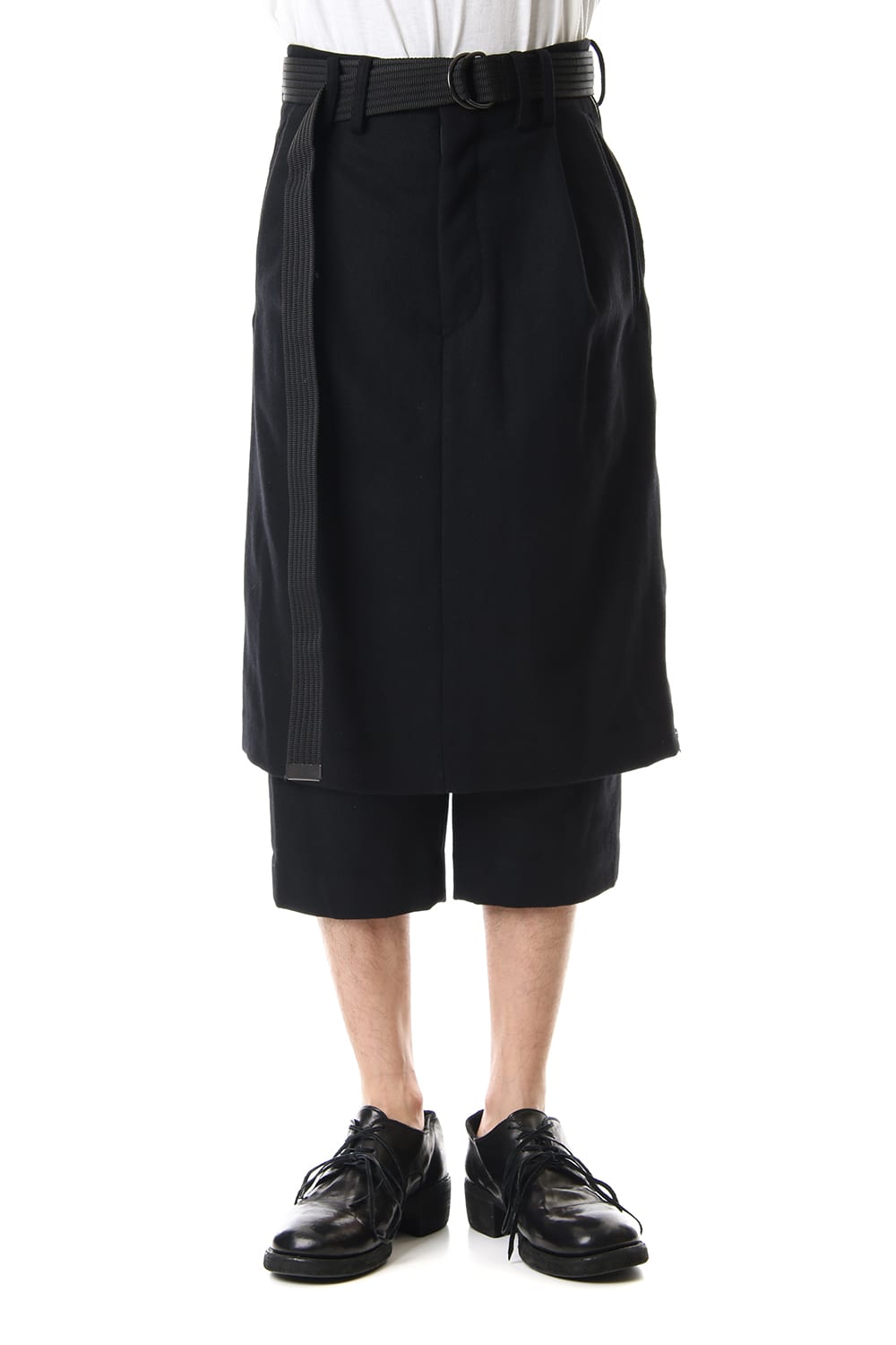 メルトン スカート パンツ